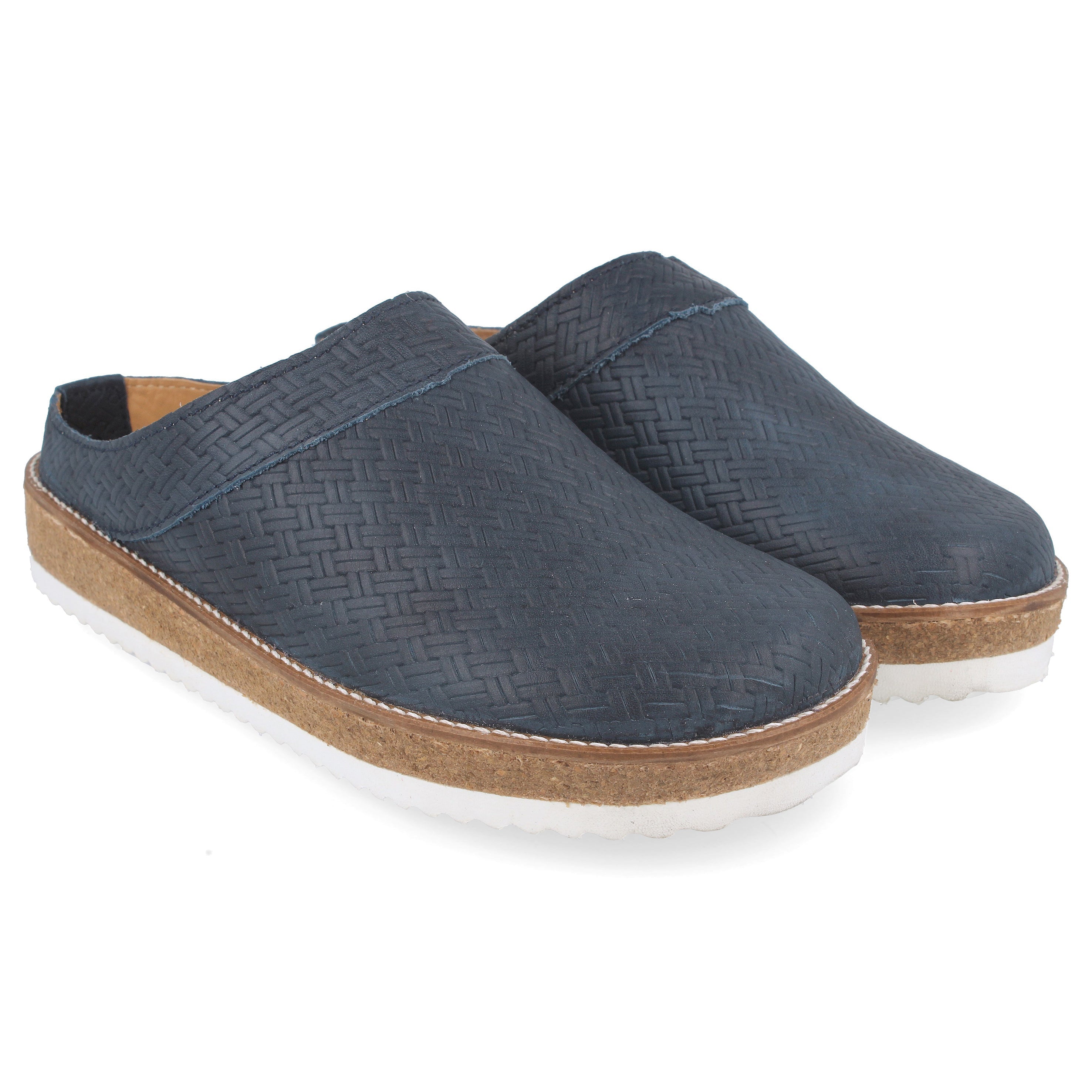 Haflinger travel leather online clogs