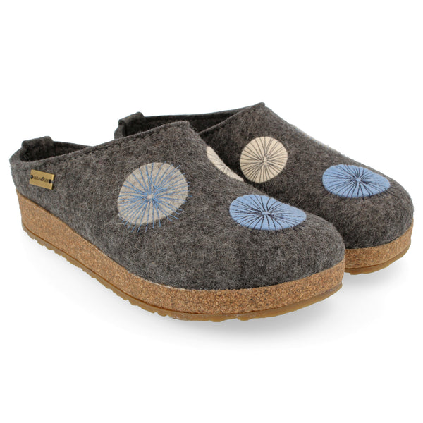 Haflinger grizzly best sale clog slipper